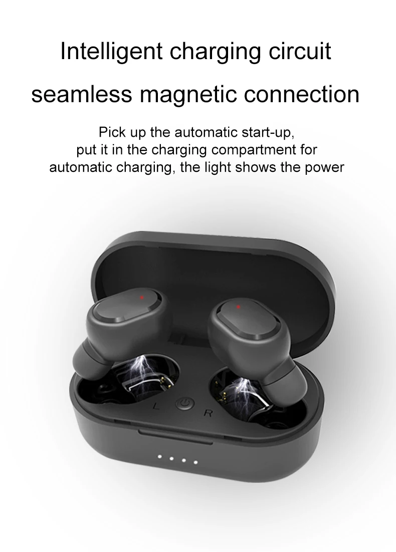 Wholesale A7 TWS Truly Earphone in Ear Wireless MINI Earbuds with Charging Case - ANKUX.COM