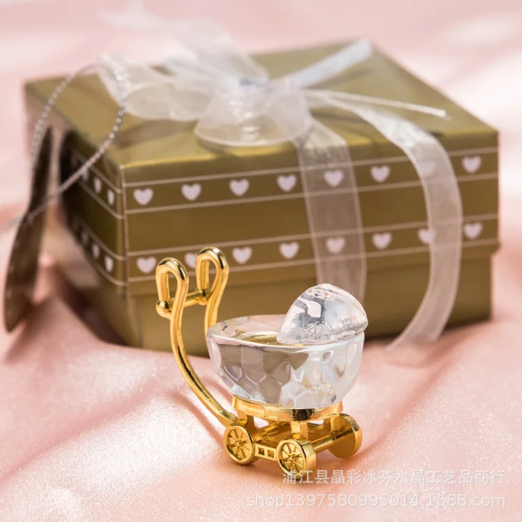 crystal baby shower favors