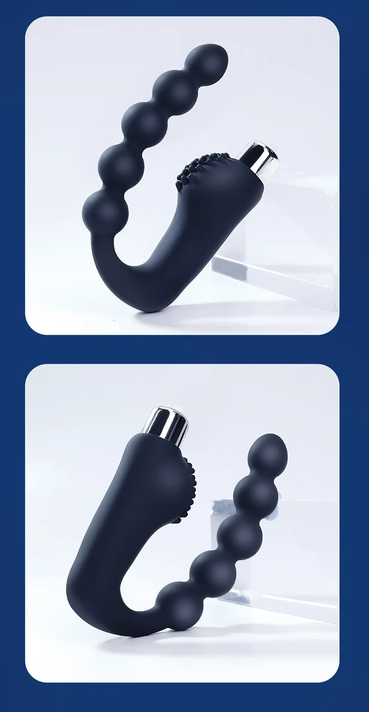 Amoura Prostate Vibrator storage and included accessories