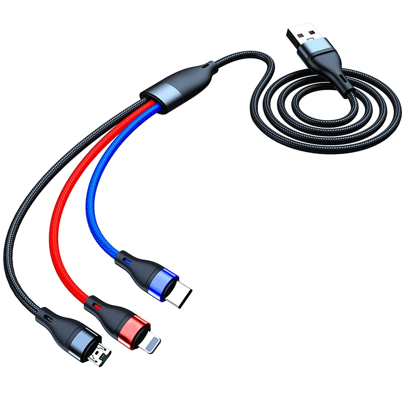 

samsung cable usb c,20 Pieces, Black with red and blue