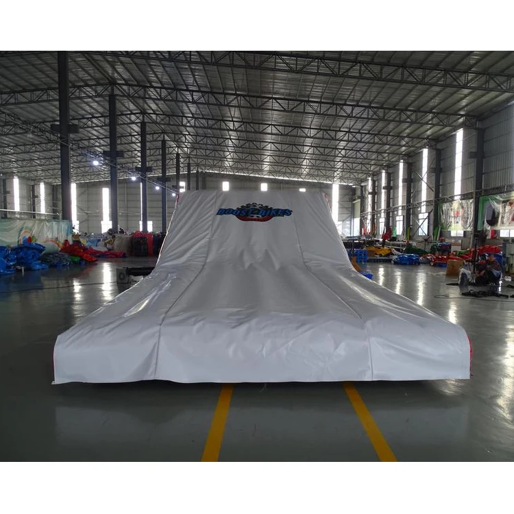 工厂定制特技安全气囊自行车跳跃充气大充气着陆气囊坡道