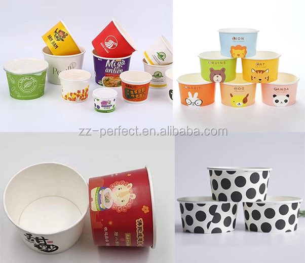 Full color flexo printing disposable logo coffee paper cup fan blank roll label printer machine