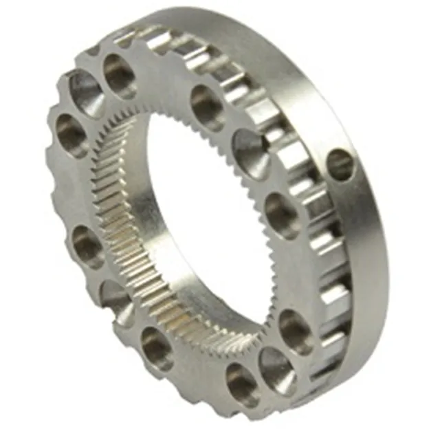 Gear parts. Helical Spline connection.