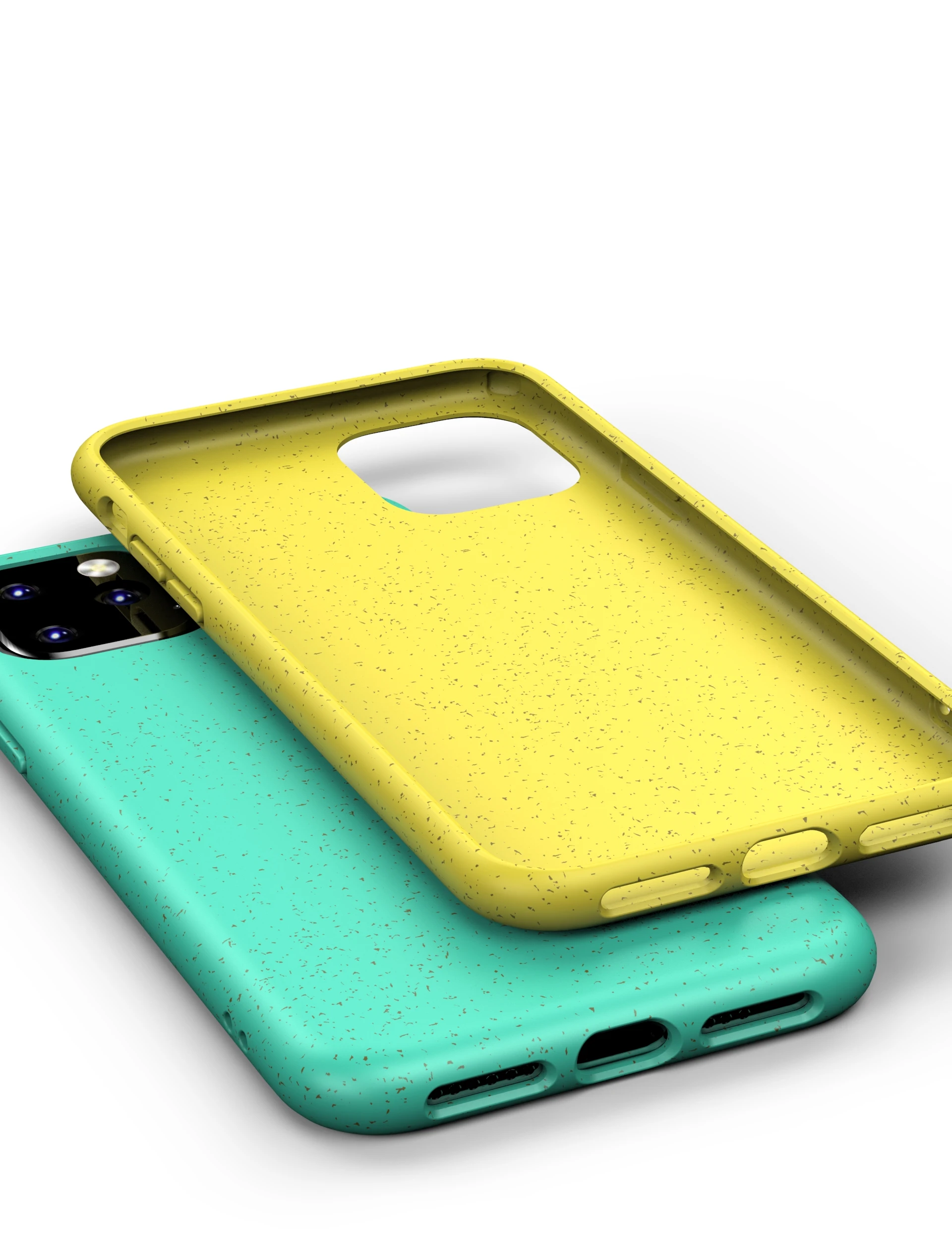 2019 new biodegradable wheat straw cover fiber matte soft tpu