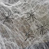 Halloween Costumes Super Stretch Spider Web indoor outdoor decoration for Party