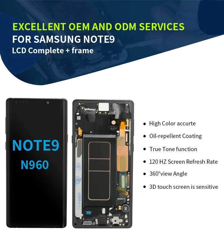 lcd samsung galaxy note 9