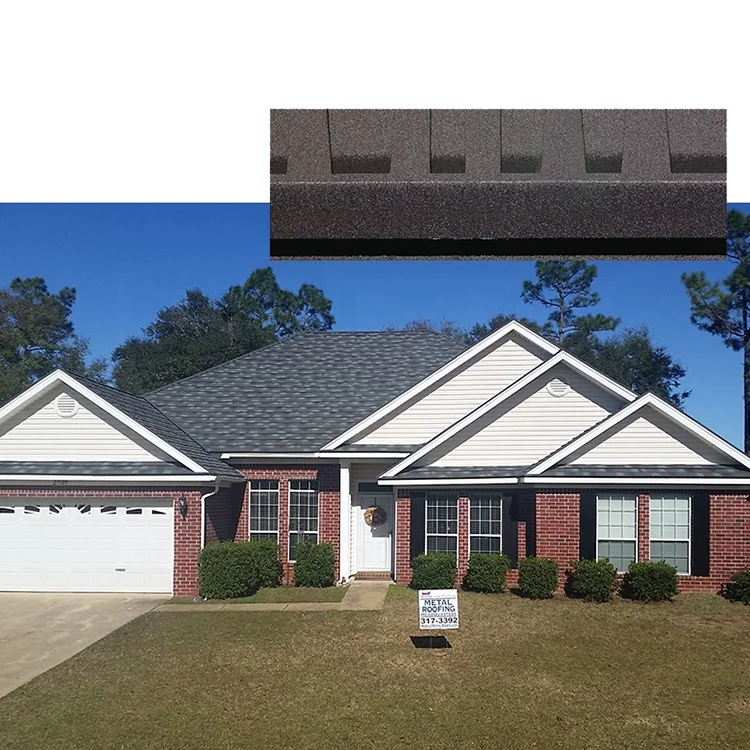 
Roof Tile Manufacturer Strong Asphalt Material Shingles Roofing on Sale 