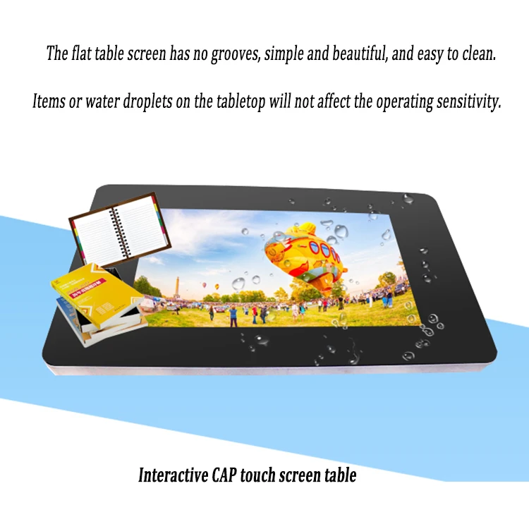 Personalized  43" Android Os Interactive Capacitive Smart Lcd Screen Table With Touch Screen