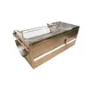 High efficiency brush roller potato peeling machine/garlic processing line washing machine/rolling brush fruit cleaner