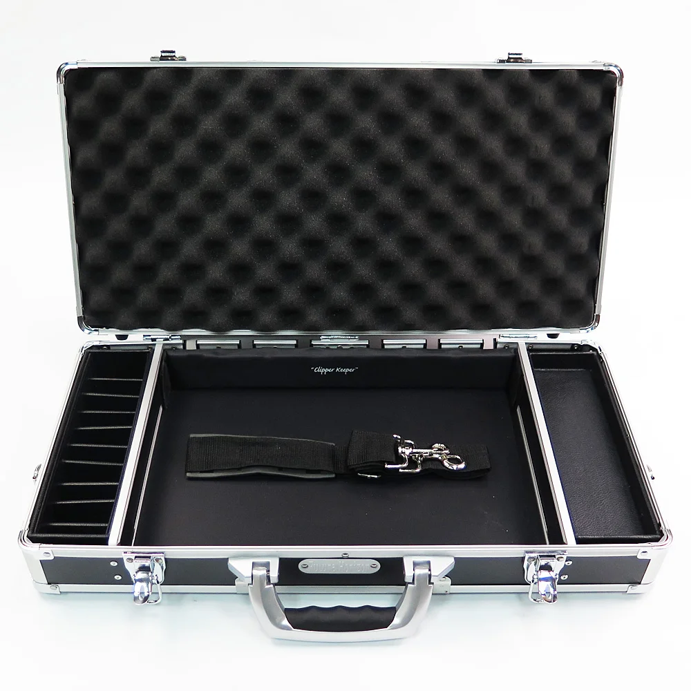 Customized Hair Barber Clipper Carrying Case Custom Briefcase Aluminum