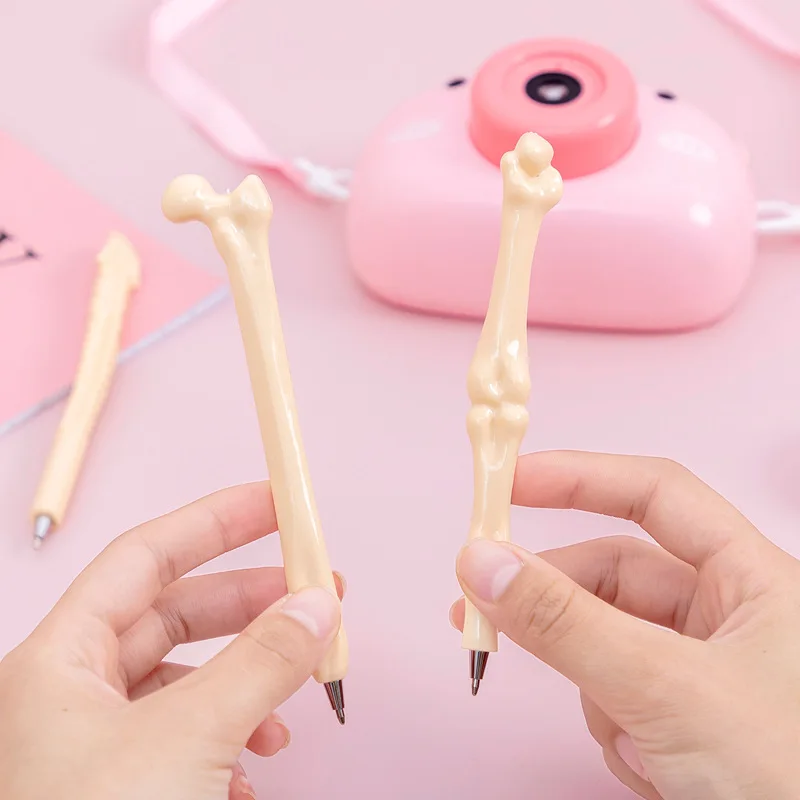 Promotional Creative Novelty Design Plastic Medical Bone Shape Ball Pen