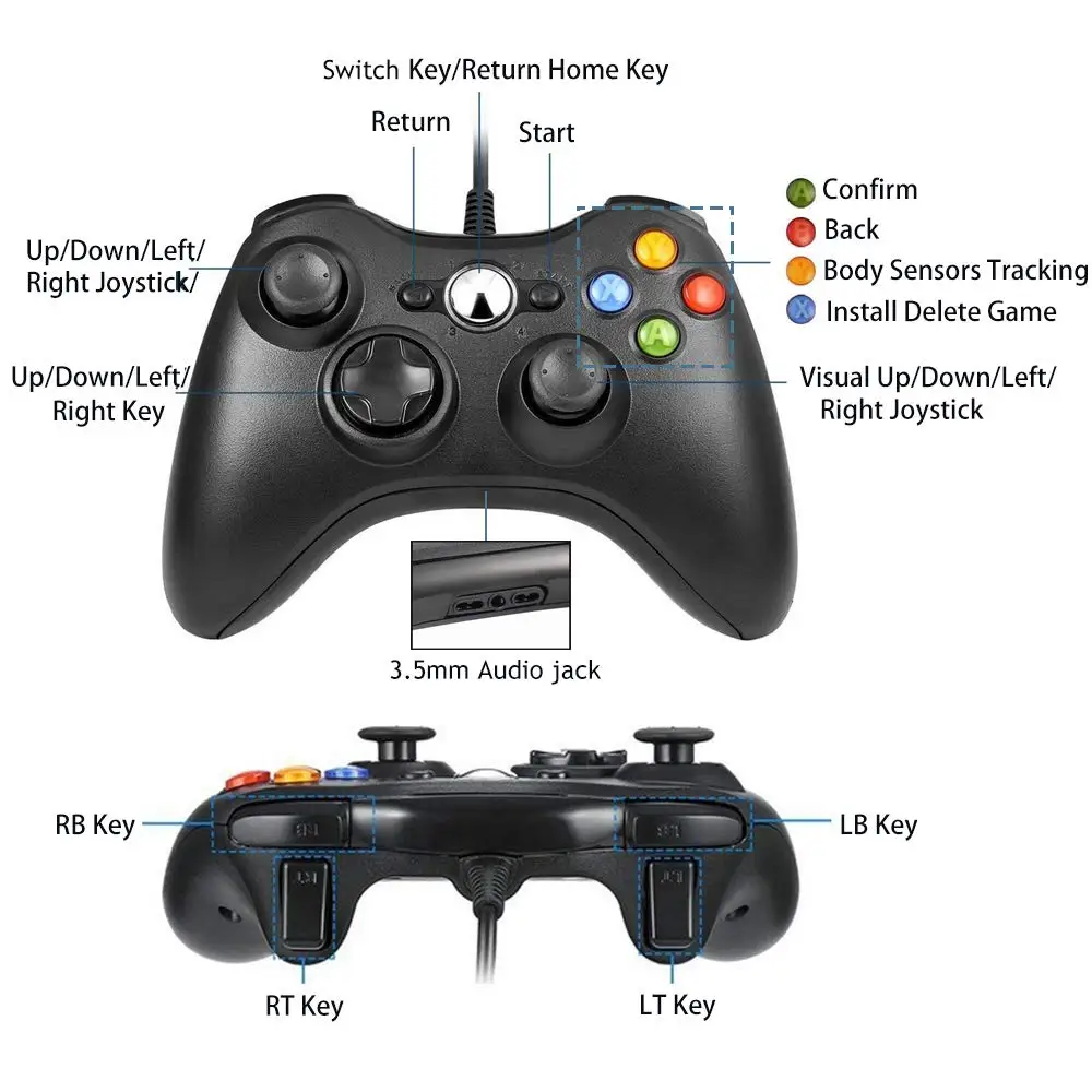 twin usb joystick win10