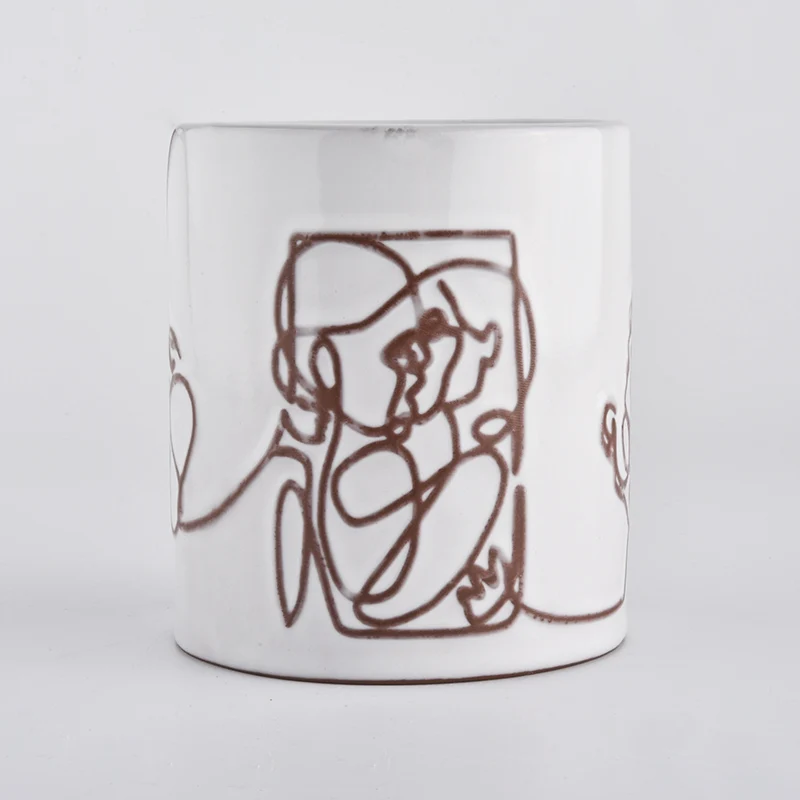 decorative ceramic candle holders for home fragrance