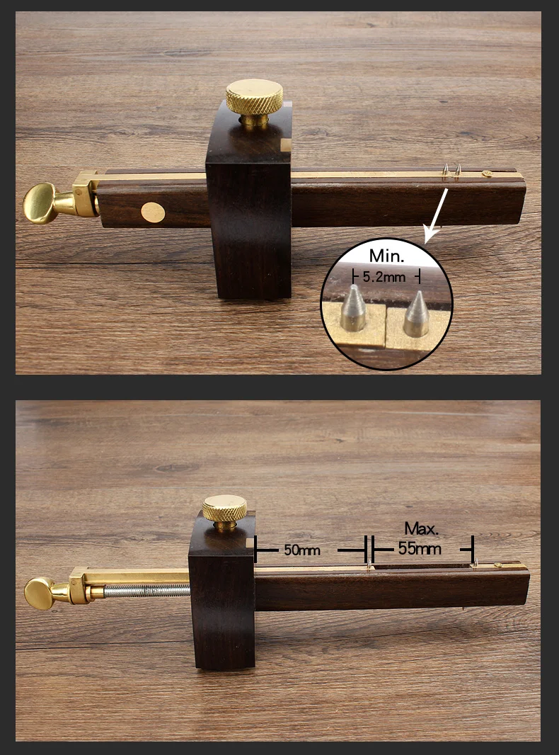 8" Marking Mortise Multifunction Gauge Carpentry Scribe Wood Work