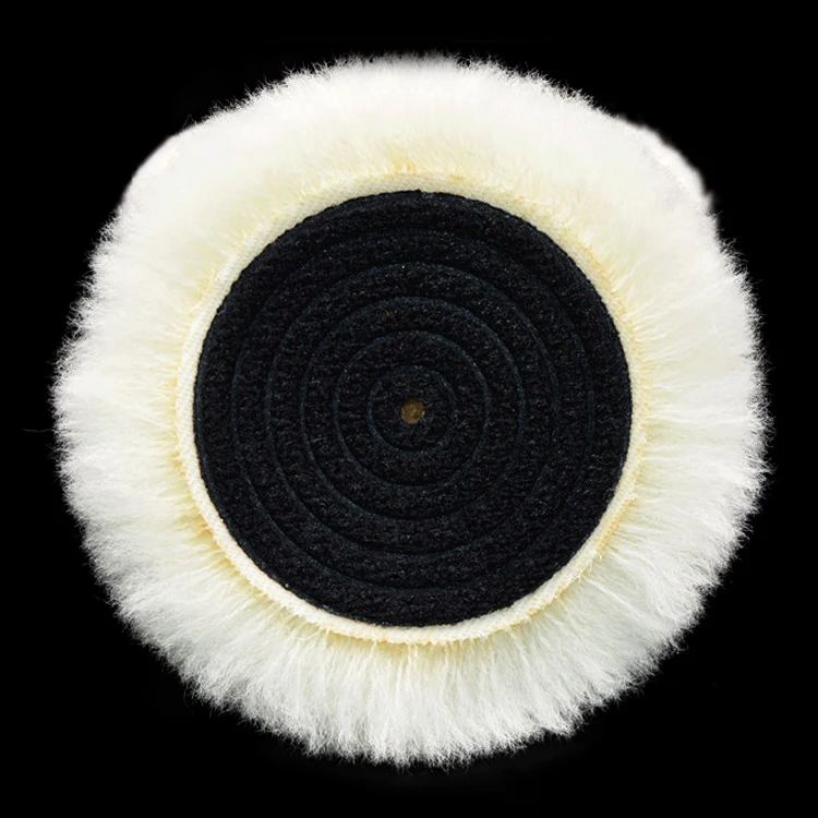 
Factory Direct sales wool polishing pad self-adhesive cleaning pad polishing machine wool wheel high density polishing wheel 
