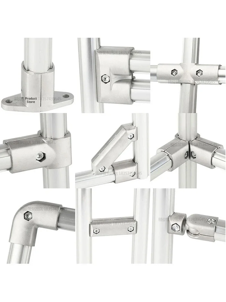 product 1000 series 90 degree internal connector third generation wire rod aluminum alloy lean pipe connector accessories material car-16