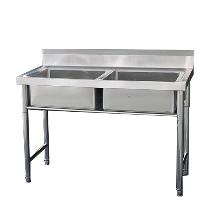 Hot Sale kitchen double sink stainless steel