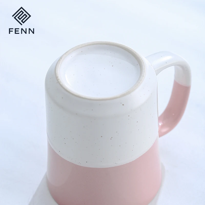 product creative  ins style ceramic coffee mug custom color speckled sesame glaze mug fine porcelain cup mugs-59