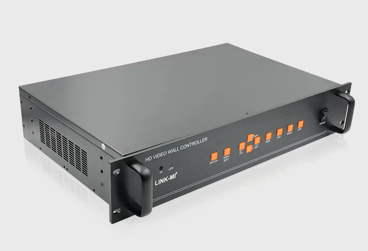 LCD 3x4 4x3 Video Wall Controller Support rotation 180 degree and Bezel Correction 12 HDMI Video Wall