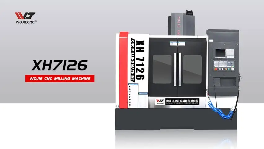 XH7126 Vertical CNC Milling Machine - High Precision 3 Axis