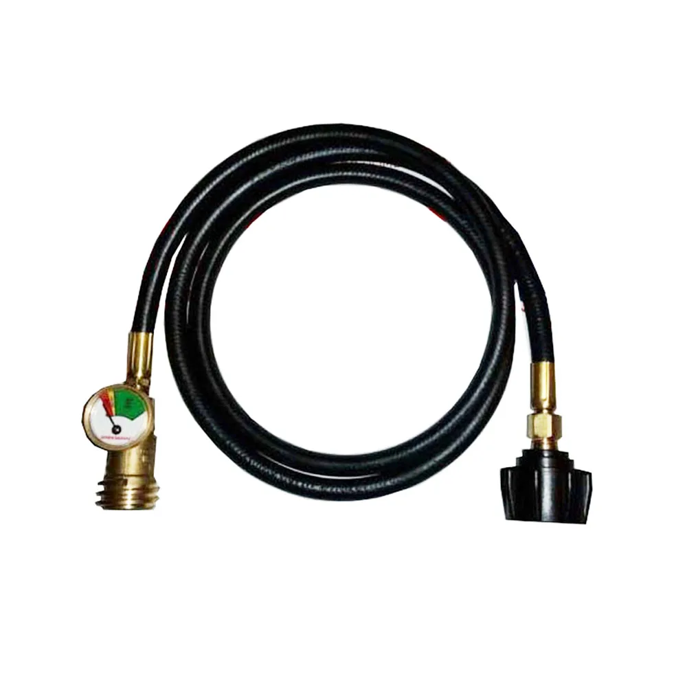 Propane Tank Extension Hose With Gauge - Buy Propane Tank Extension ...