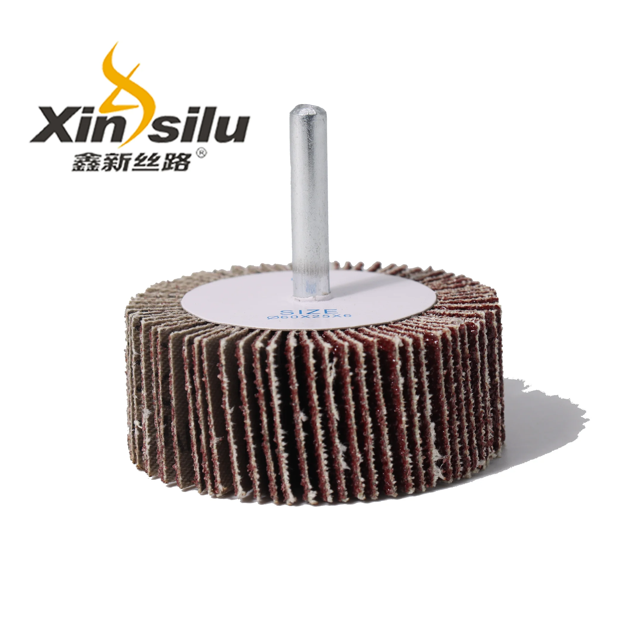 Sanding Flap Wheel Kingkattle Sand Paper 45x25x6mm Shank Mounted Flap