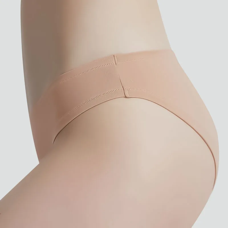 Wholesale New Arrival Ice Silk Women's Panties Breathable and Antibacterial Ladies Panties Women's Underwear Custom OEM Supplier