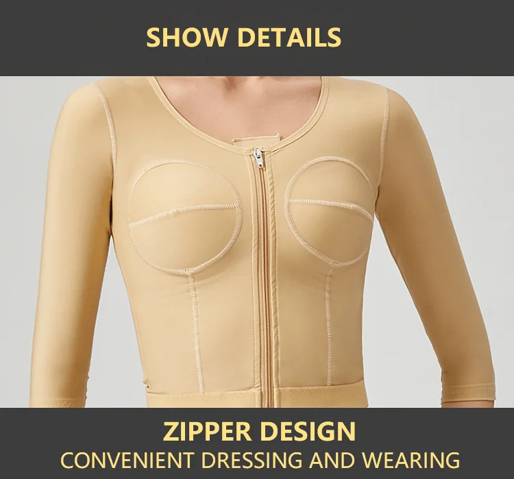 Medical Women Arm Surgery Breast Augmentation Recovery Use Long Sleeve