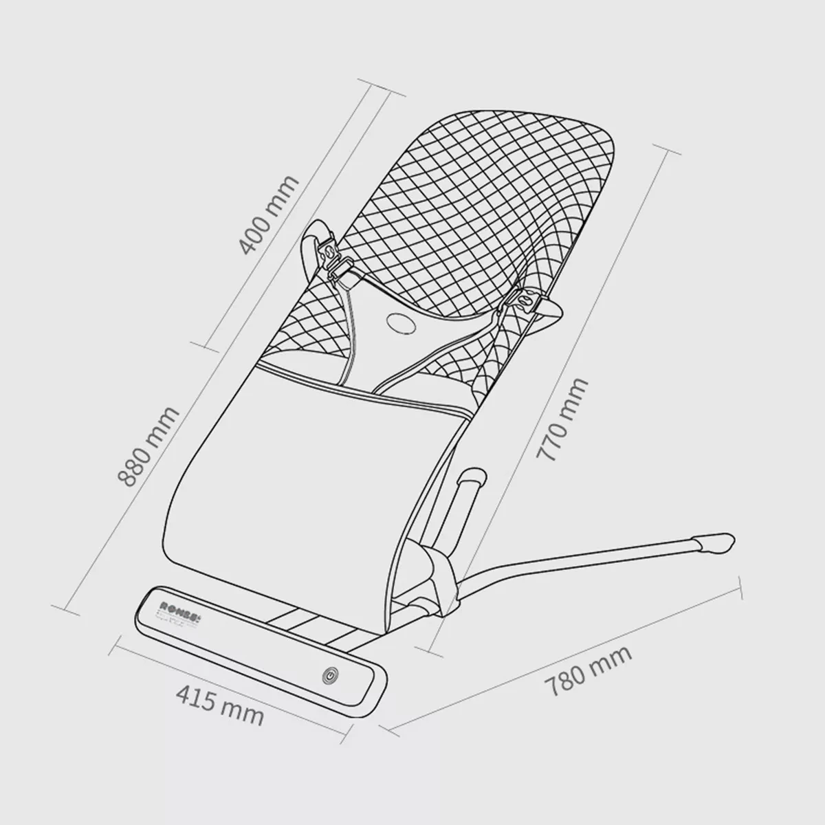 xiaomi baby swing rocking chair