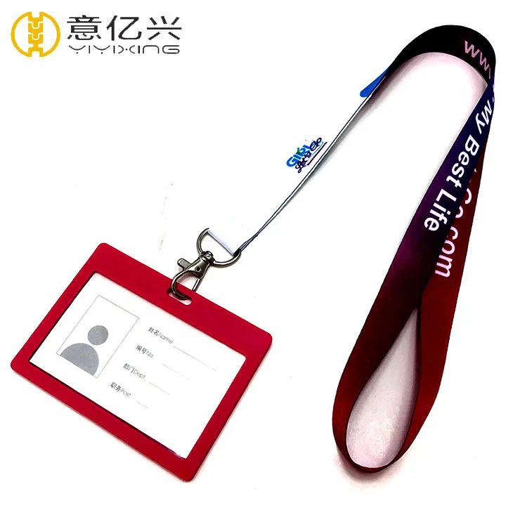 Custom Pantone Color Individual Id Lace Satin Lanyard With Logo - Buy ...