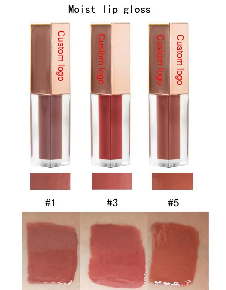 Moisturizing Lip Gloss Jelly Color Sexy Lip Plumper Gloss Super Volume Plump Clear Lip gloss Private Label