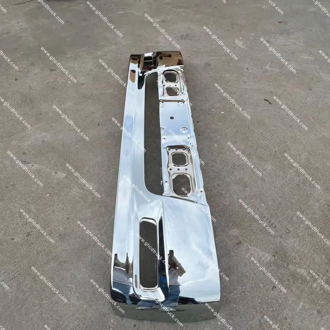 product ghcd high quality chrome metal bumper for japanese trucks new condition for hino profia isuzu nissan mitsubishi plastic material-1