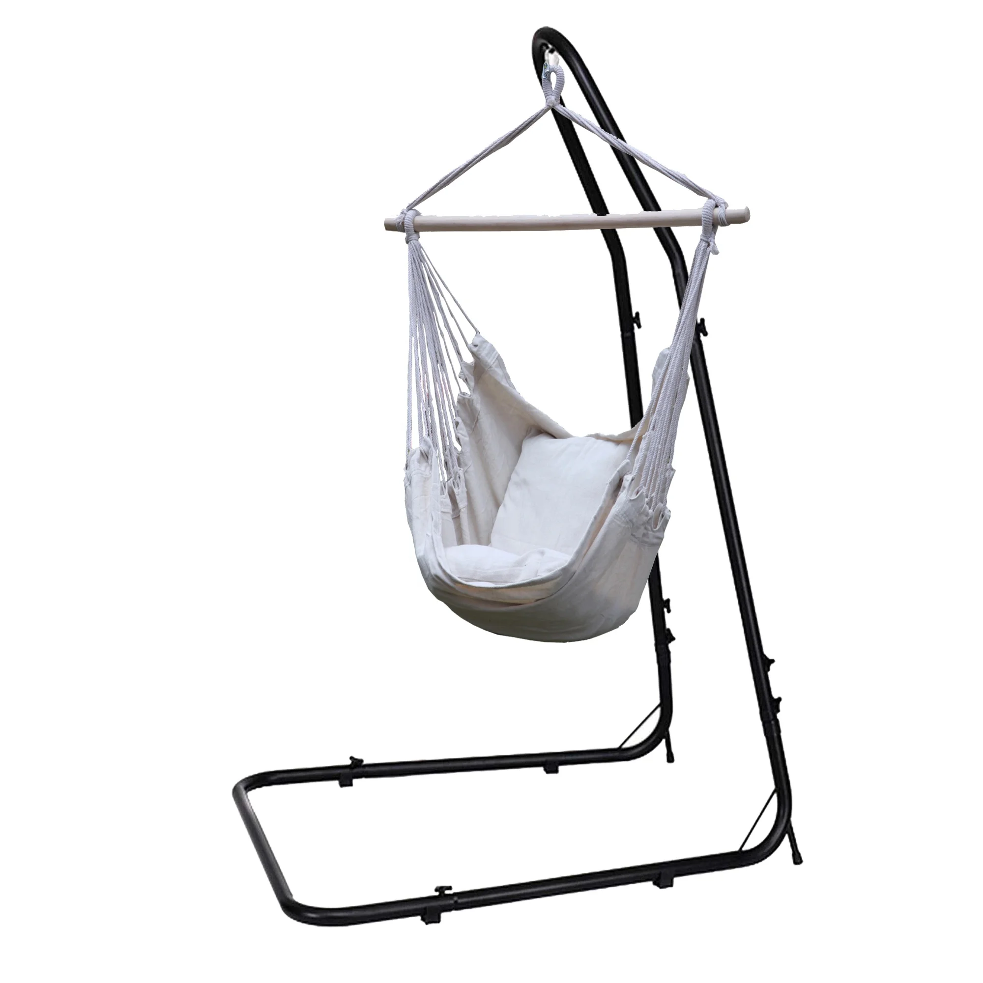 produst名称: 吊椅支架 produst尺寸: 132*115 *(195-236) 厘米