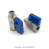 YS Male x Male BSPT Heavy Duty Mini Ball Valve Shut Off Switch
