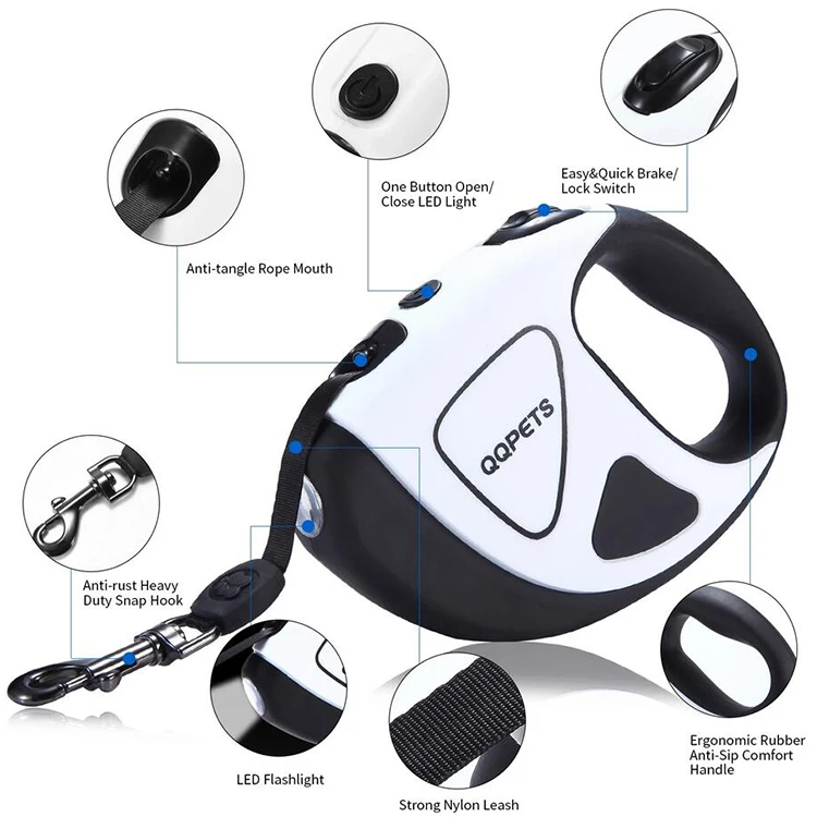 retractable dog leash-1