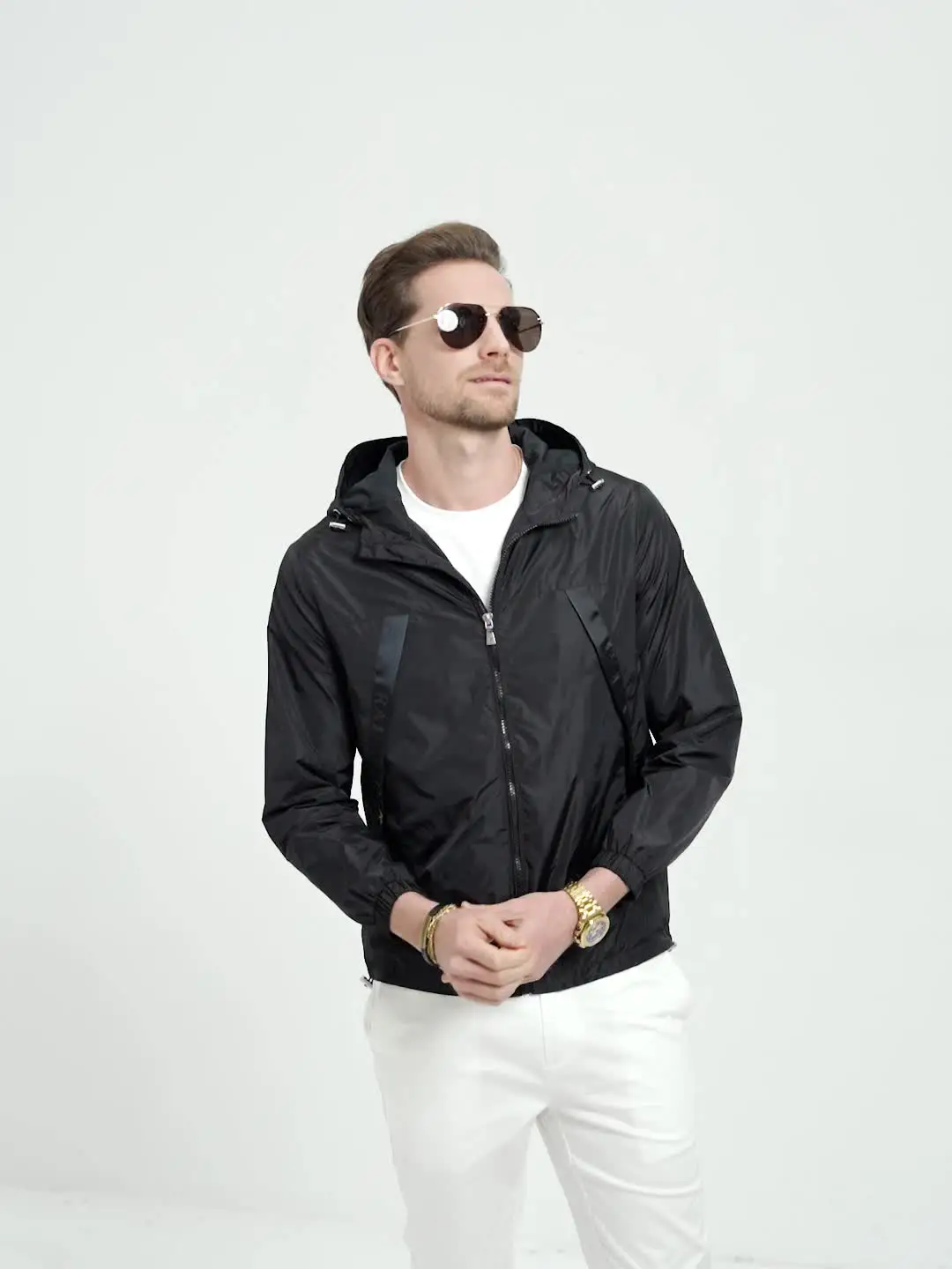 Garment Manufacturing Customized Windbreaker Jacket Garment