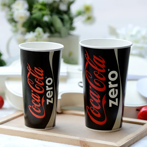 Disposable Cold Paper Cups 20 Oz/22 oz Paper Juice Cup| Alibaba.com