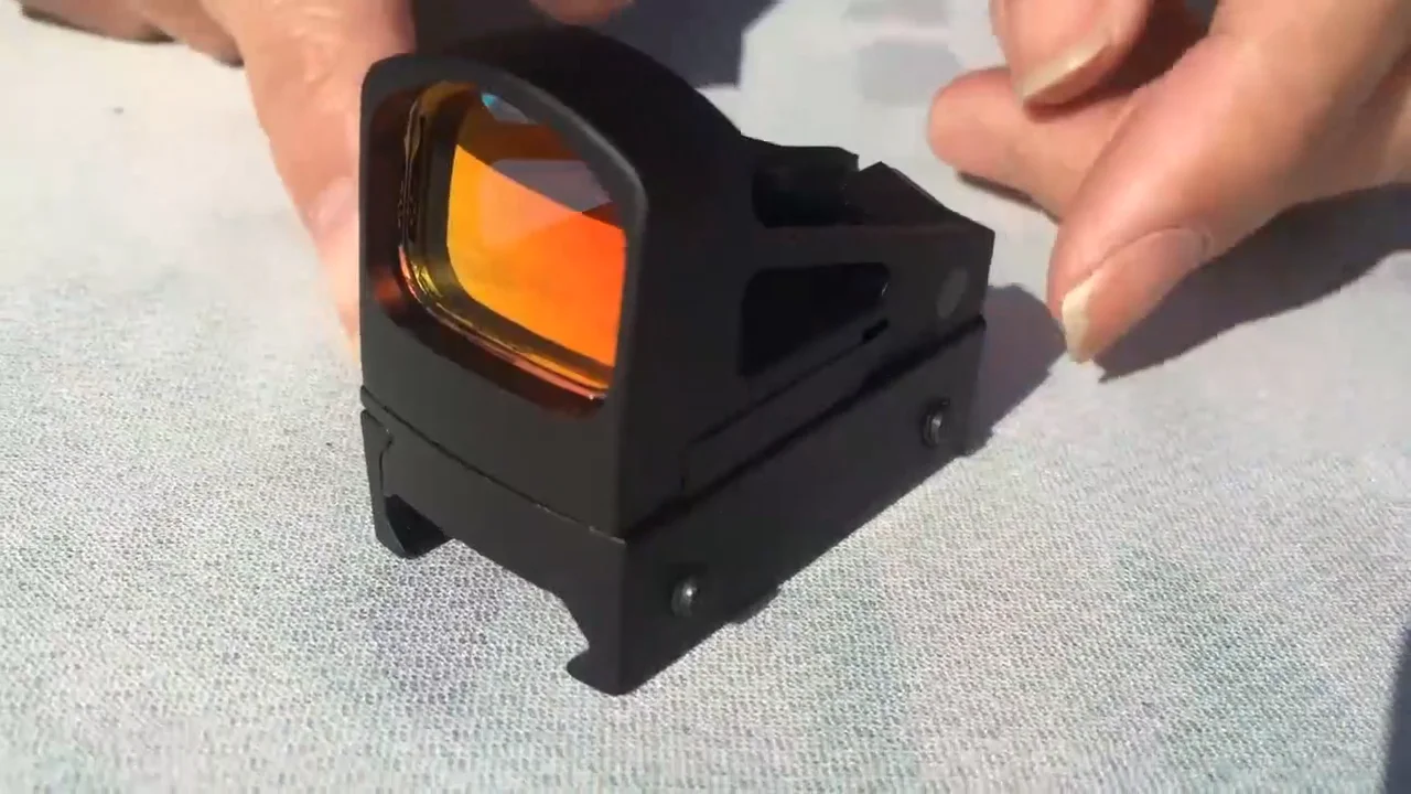 G17 Pistol Airsoft Handguntactical Red Dot Scope Reflex Sight Mount For