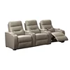 new design leather automatic recliner sofa for home theatre