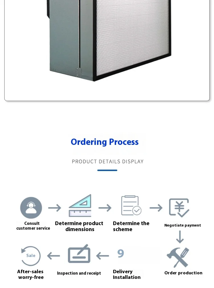 Air Purifier, FFU, Galvanized Steel - detail 42