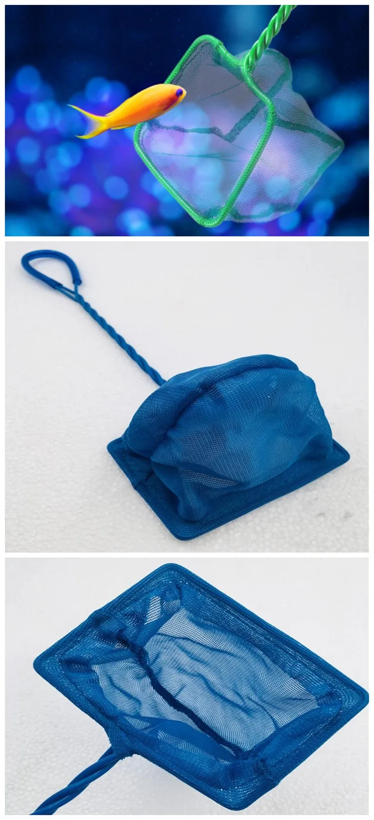 Wholesale Double Line Butterfly End Handle 3"12" Mini Aquarium Fish