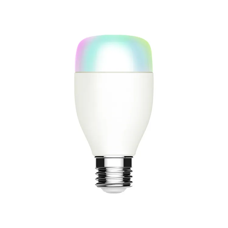 Excel Digital RGBW 16 Million Colors Wifi LED Bulb 7W E27 Type Support Echo Alexa Hot Selling Smart Bulb