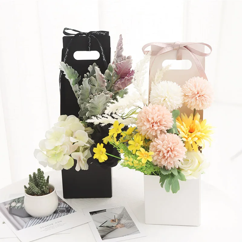 Portable Bouquet Flower Arrangement Box For Arrangement Flower Shop