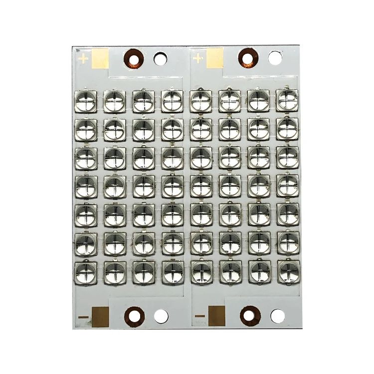 Silver surface uv led module/ uv led array with two voltage input ports