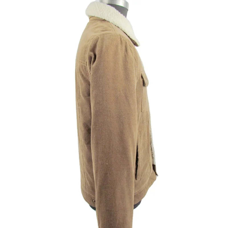 
2020 New Design High Quality Warm Winter Men Corduroy Jacket 