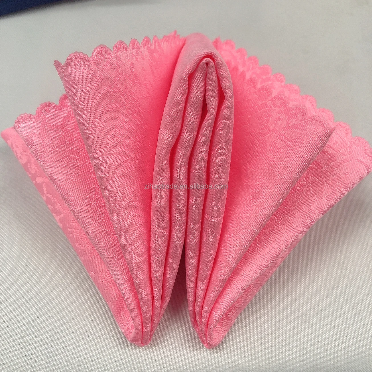 Multi Colors 20 Inch Square Premium Polyester Cloth Napkins For Wedding