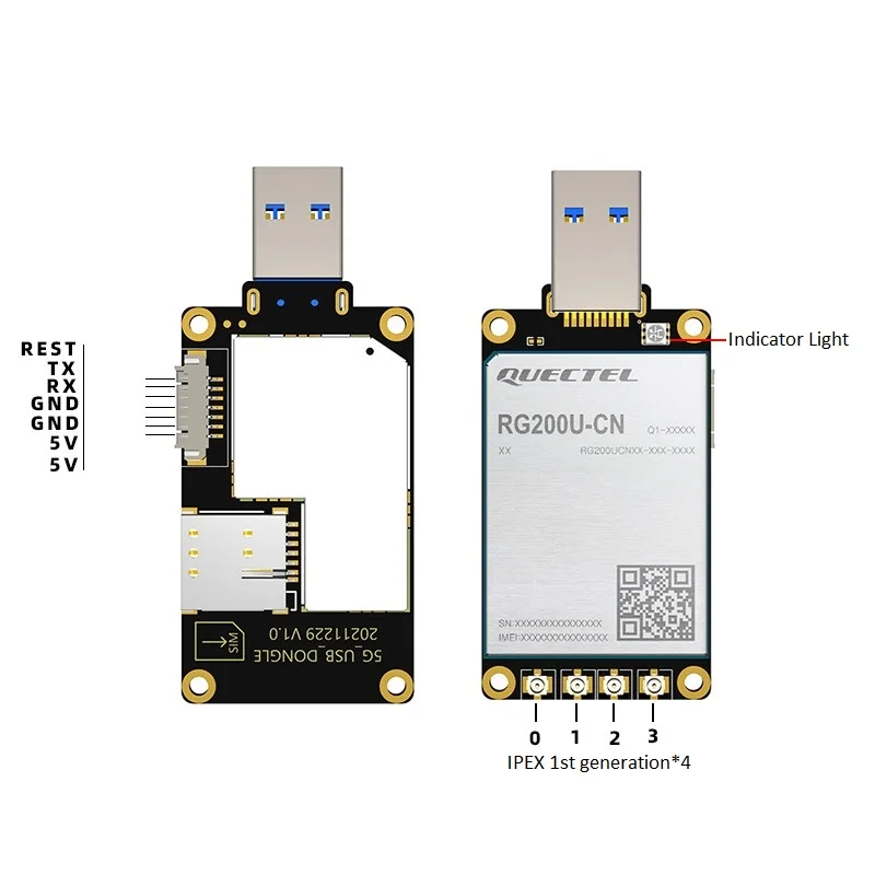 5g Usb Modem Quectel Rg200u 5g Dongle With Sim Slot Buy 5g Usb Modem 