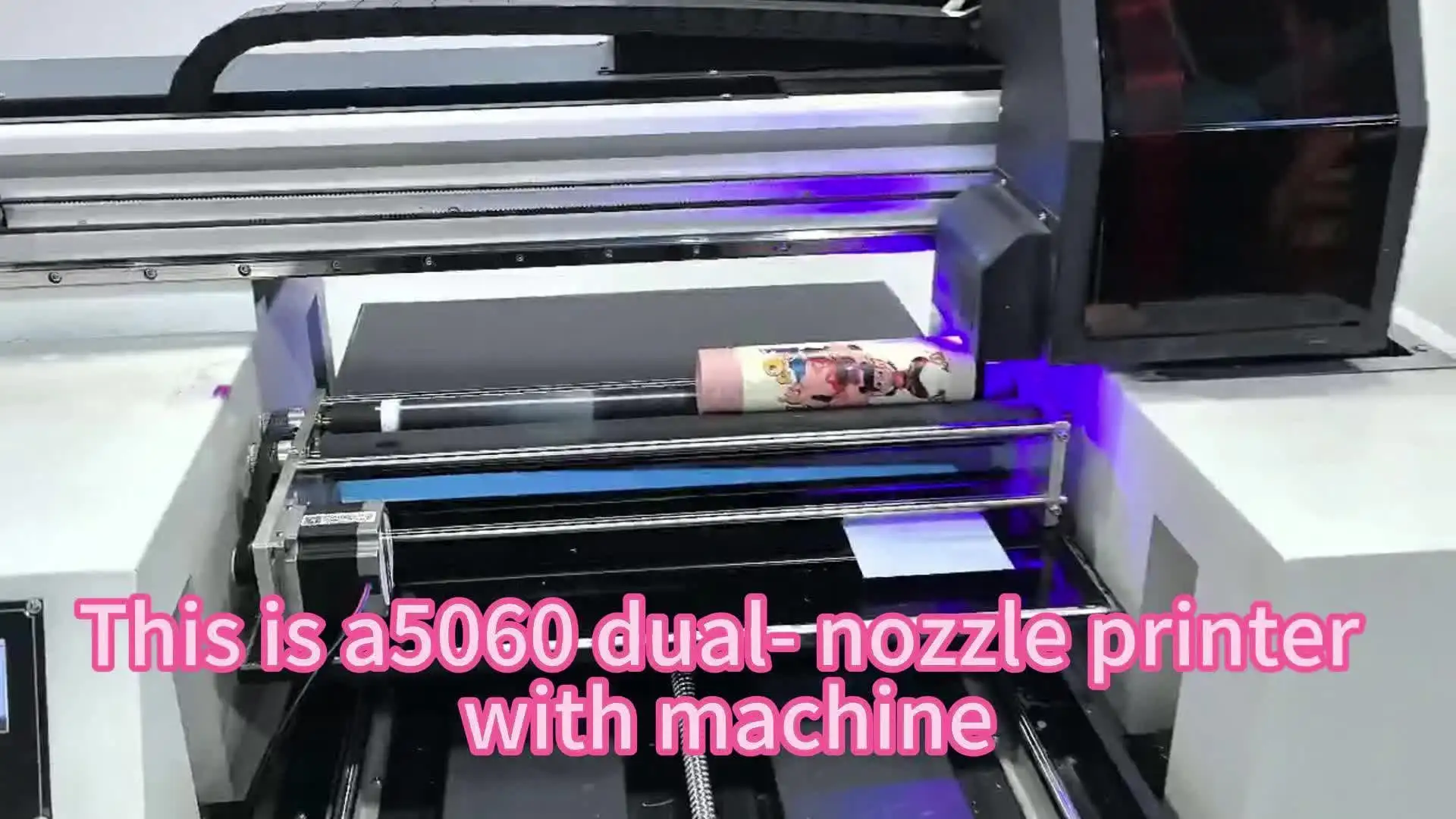 High-Definition 5060UV Flatbed Printer - Precision UV Printing for