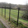 UK Construction Economy Metal Estate Railing Panels And Gate