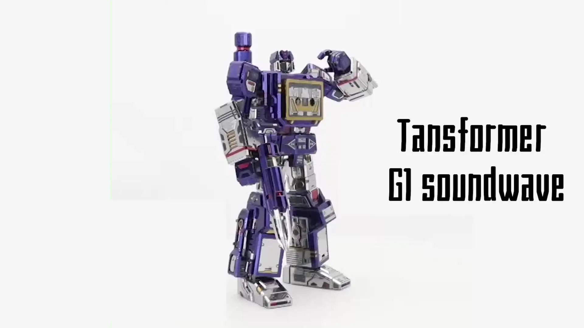YOLOPARK Transformer Toys G1 Soundwave 3D Metal Puzzle